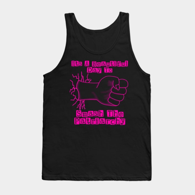 Smash the Patriarchy Tank Top by Becky-Marie